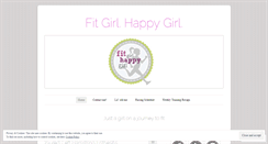 Desktop Screenshot of fitgirlhappygirl.com