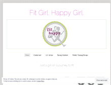 Tablet Screenshot of fitgirlhappygirl.com